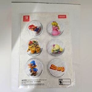 NEW NINTENDO SWITCH SUPER MARIO RPG BUTTONS